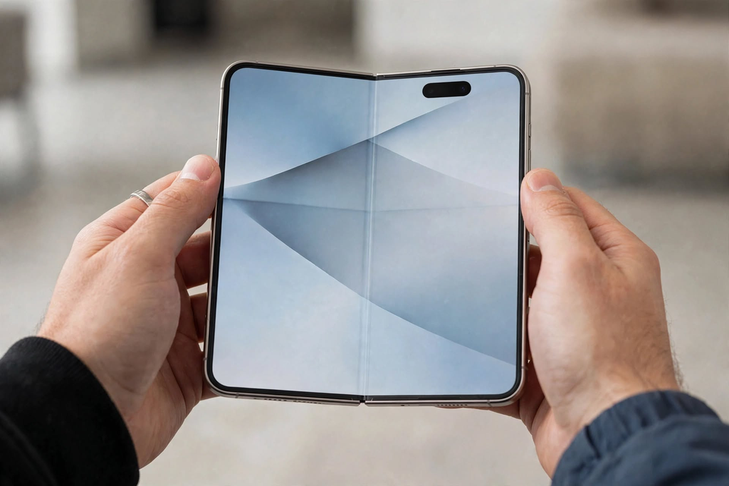 iPhone Ultra dobrável aberto