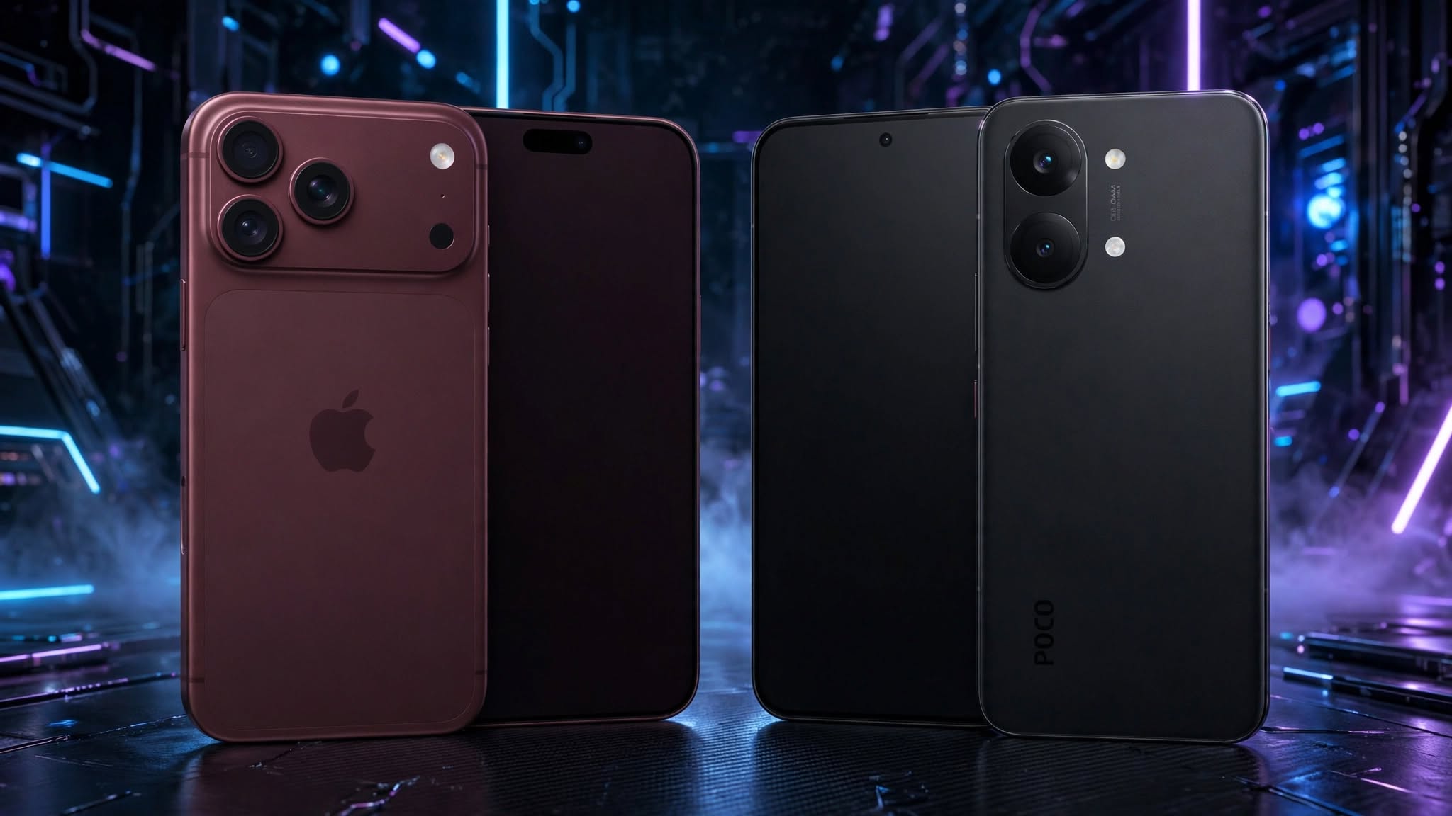 iPhone 18 Pro Max vs POCO X8 Pro Max: Qual vale mais a pena em 2027?